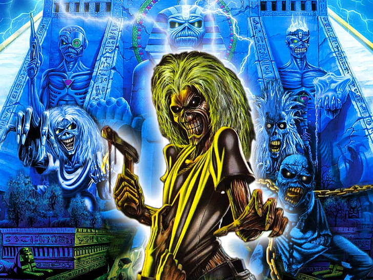 Iron Maiden Eddie Wallpaper  Download to your mobile from PHONEKY