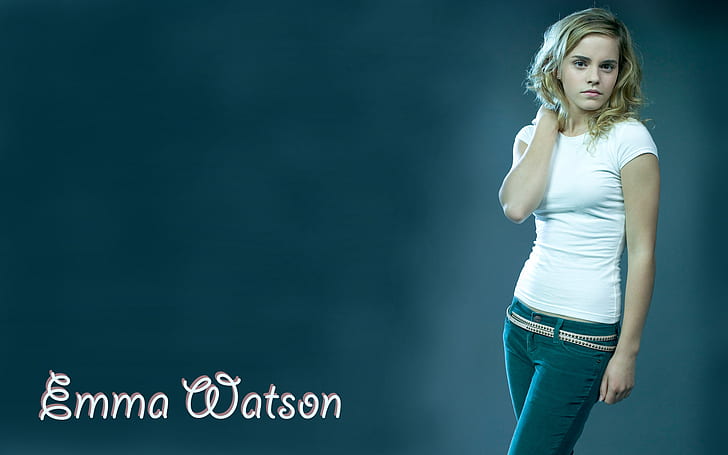 Emma Watson in Blue Jeans Wide HD, celebrities