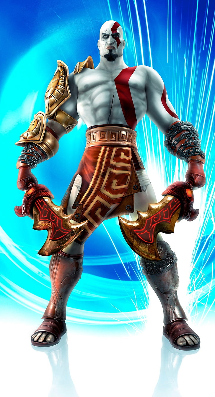stars battle royale ps3 kratos 1280x2357  Video Games Kratos HD Art