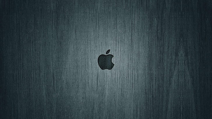 Apple Dark Wood HD, HD wallpaper