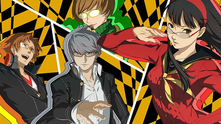 Persona 4, Persona 4 Golden, atlus, JRPGs, video game girls