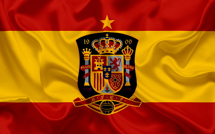 Soccer, Spain National Football Team, Emblem, Logo, HD wallpaper