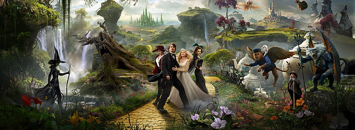 2013 Oz the Great and Powerful Movie, Fantastic Beast illustration