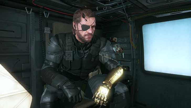 Metal Gear Solid V: The Phantom Pain, Venom Snake, one person, HD wallpaper