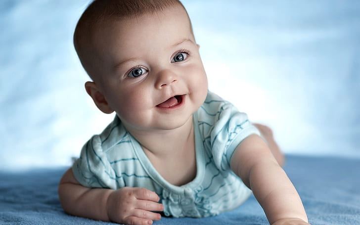 HD wallpaper: Cute Little Boy, baby, new born, blue eyes | Wallpaper Flare