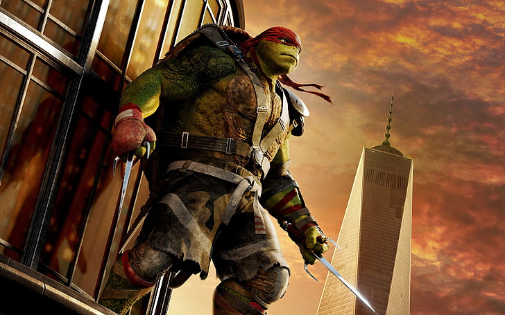 Teenage Mutant Ninja Turtles, One World Trade Center, New York City, HD wallpaper