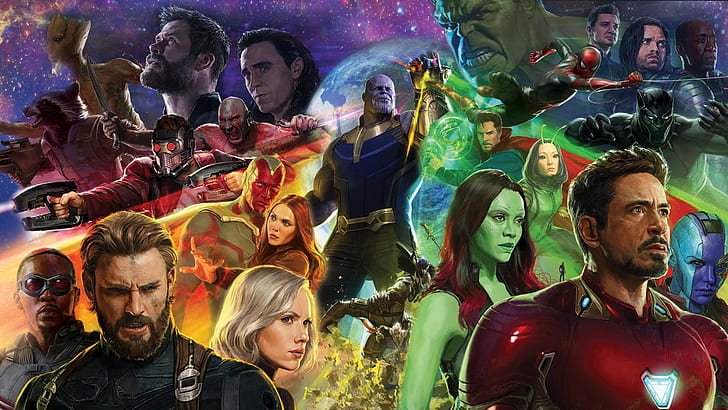 Movie, Avengers: Infinity War, Benedict Cumberbatch, Black Panther (Marvel Comics), HD wallpaper