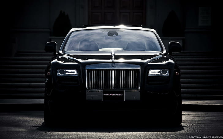 HD wallpaper: Rolls Royce Ghost by Need4Speed Motorsports, black car, cars  | Wallpaper Flare