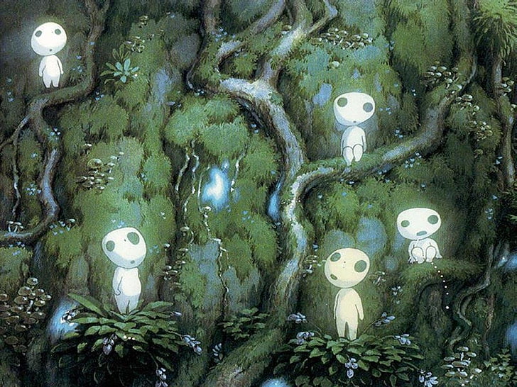 HD wallpaper: several white ghost cartoon characters poster, anime, Studio  Ghibli | Wallpaper Flare
