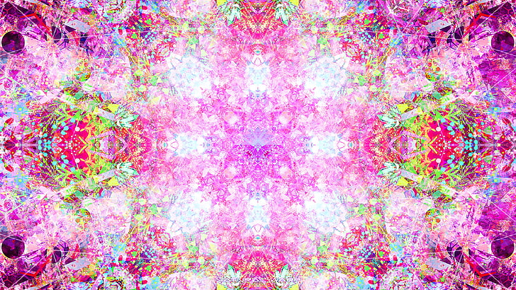 psychedelic, digital art, fractal, multi colored, backgrounds