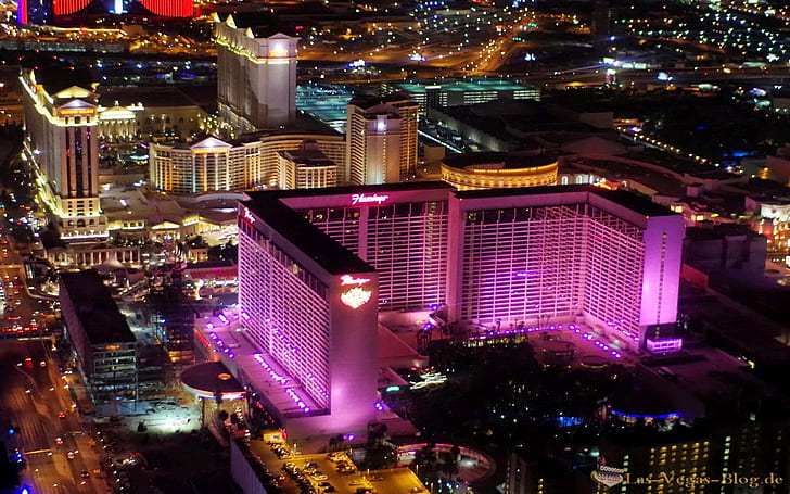 Hd Wallpaper Flamingo Hotel In Las Vegas Nevada Night Picture Helicopter Njallpaper Hd 19 10 Wallpaper Flare