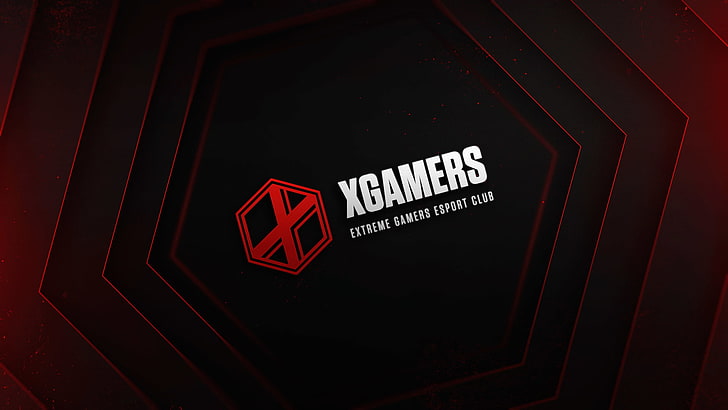 XGAMERS, e-sports, 4Gamers, Taiwan, sign, communication, red, HD wallpaper