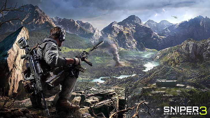 Sniper Ghost Warrior 3 game digital wallpaper, PC, PS4, Xbox One