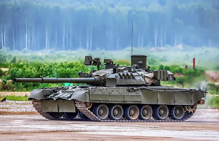 polygon, T-80U, Main battle tank Russia, HD wallpaper