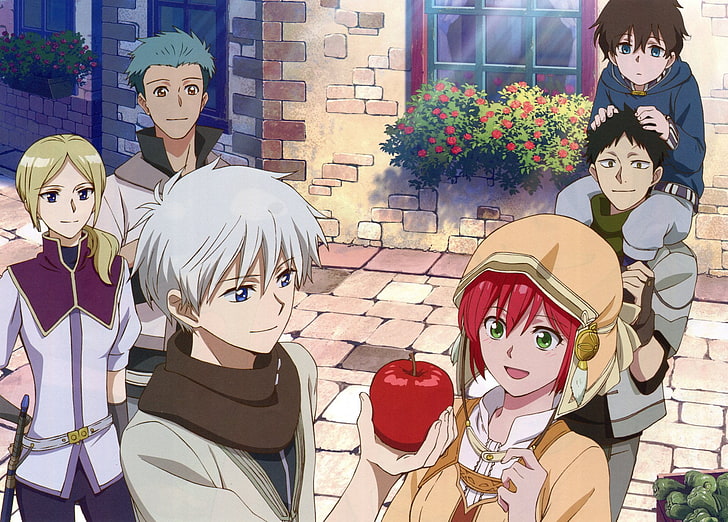 Anime, Snow White with the Red Hair, Kiki Seiran, Mitsuhide Rouen, HD wallpaper
