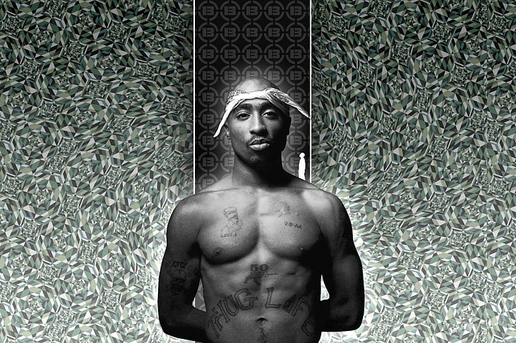 HD wallpaper: tupac for computer, shirtless, muscular build, indoors,  lifestyles | Wallpaper Flare