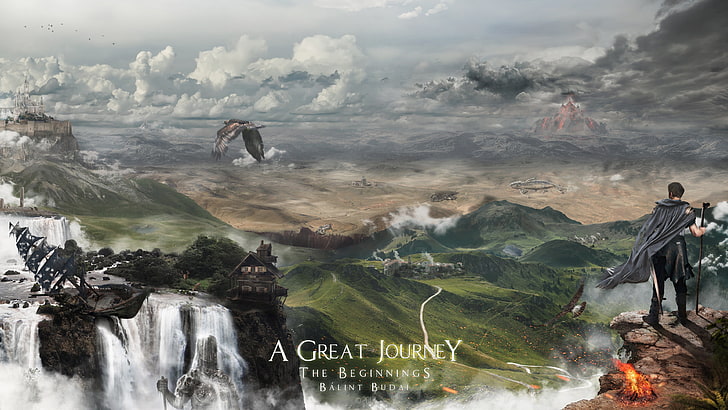 A Great Journey The Beginning's cover, A Great Journey Begins wallpaper