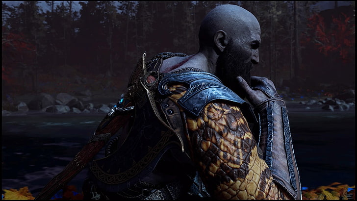 Kratos, God of War (2018), PlayStation 4, video games, representation