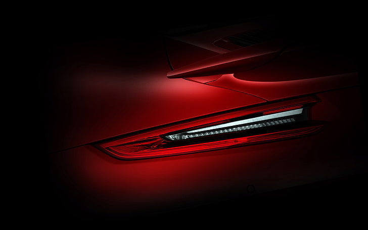 Porsche Abstract Design Huawei Mate RS, red, technology, communication HD wallpaper