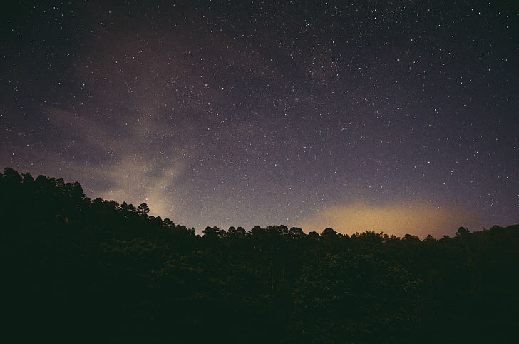 milky way galaxy, space, stars, nature, sky, beauty in nature