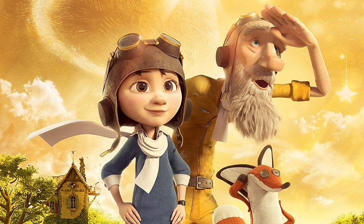 the little prince 4k beautiful picture and, two people, childhood