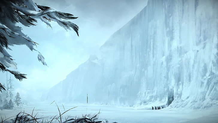 gray rock mountain wallpaper, Game of Thrones: A Telltale Games Series, HD wallpaper