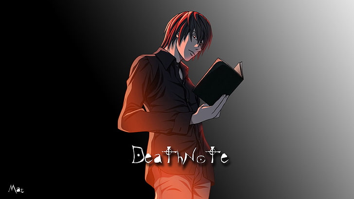 Deathnote Kira character, Death Note, Yagami Light, one person