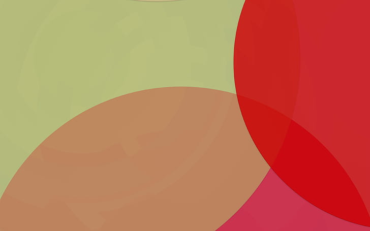 ios, 9, red, bubble, shape, abstract, pattern
