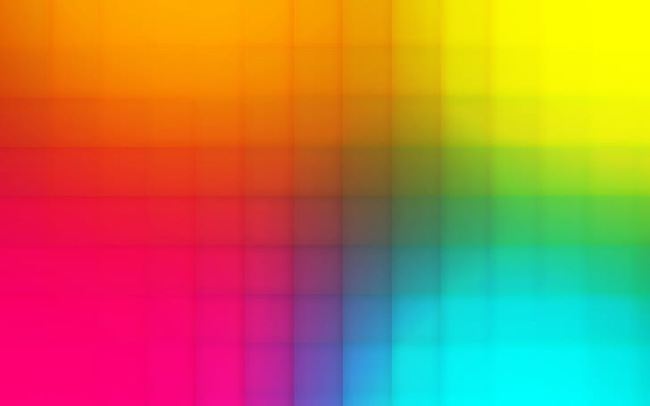 colorful, abstract, spectrum, square, textured, artwork, digital art, HD wallpaper
