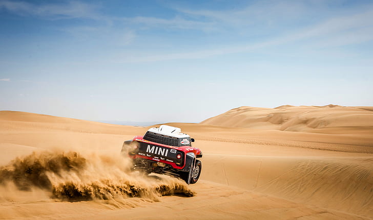 The sky, Sand, Mini, Sport, Desert, Rally, Dakar, Dune, Buggy