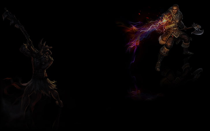 HD wallpaper: risen 3 titan lords, studio shot, black background, indoors |  Wallpaper Flare