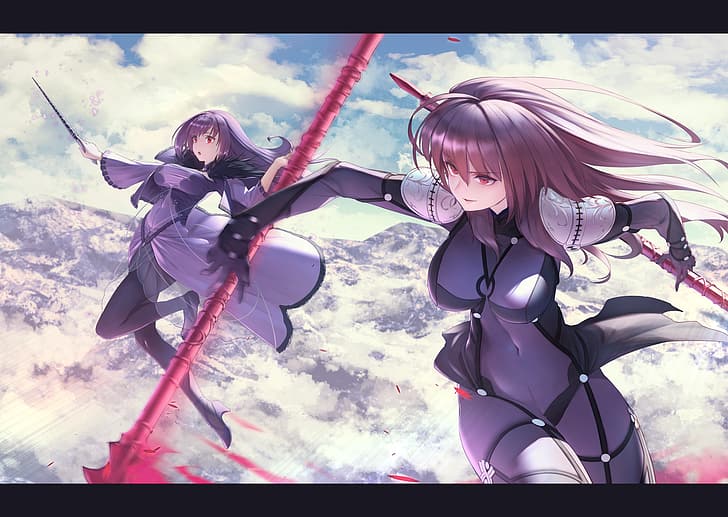 anime, anime girls, Fate series, Fate/Grand Order, Scathach