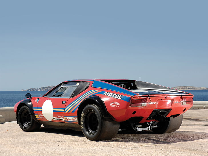 1974, de tomaso, pantera, race, racing, supercar, HD wallpaper