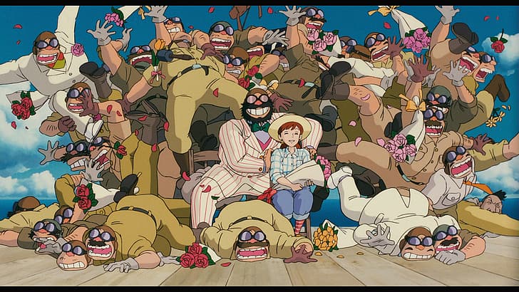 Studio Ghibli, Porco Rosso, #红猪, screen shot