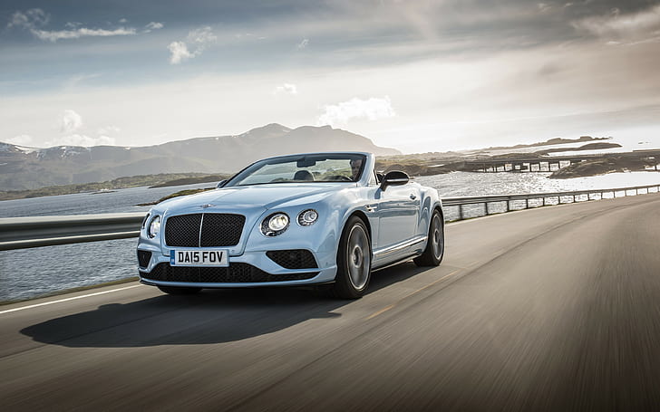 Hd Wallpaper Bentley Continental Backgrounds Gt V8 Convertible Side View Wallpaper Flare