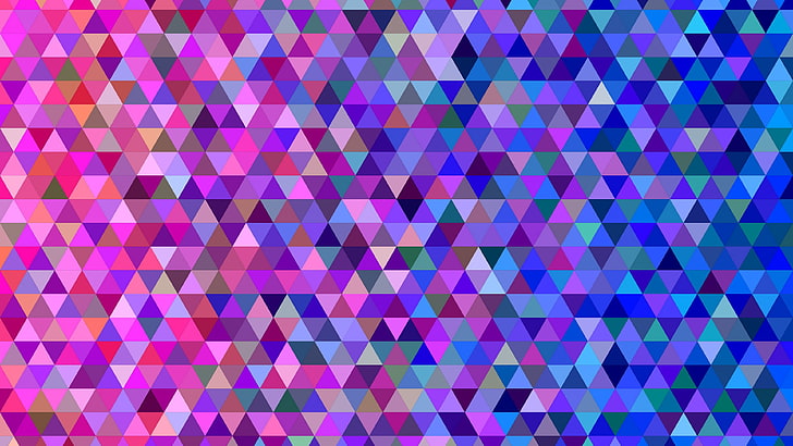 purple, pink, violet, pattern, textile, magenta, triangle, design, HD wallpaper
