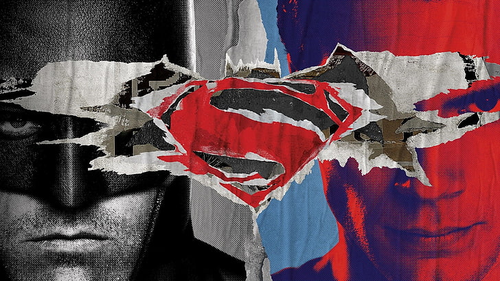 HD wallpaper: Superman, Batman v Superman: Dawn of Justice, Batman Logo, Superman  Logo | Wallpaper Flare