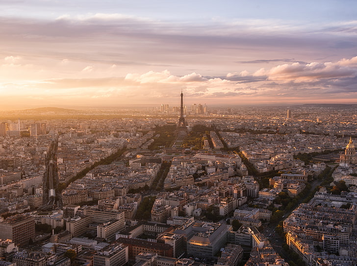 HD wallpaper: Paris Panoramic View, aerial photography of Paris cityscape  wallpaper | Wallpaper Flare