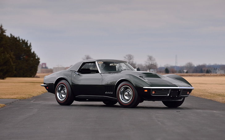 (c3), 1969, cars, chevrolet, classic, convertible, corvette, HD wallpaper