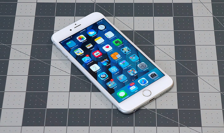 silver iPhone 6, iphone 6s plus, apple, smartphone, apple Computers, HD wallpaper