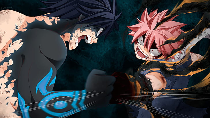 HD desktop wallpaper: Anime, Fairy Tail, Natsu Dragneel download free  picture #776898