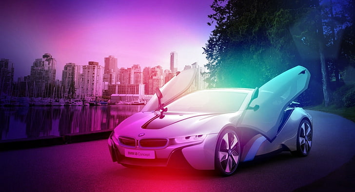 BMW i8, Cars, vijay, metals and wheels, concept cars, transportation