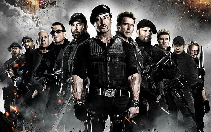 The Expendables 2, movies, HD wallpaper
