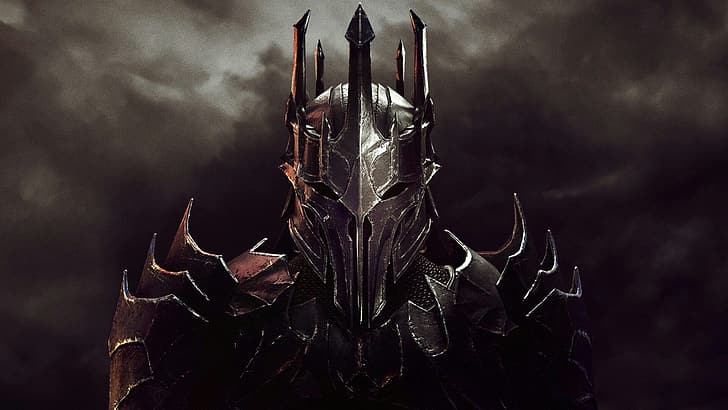 Sauron, The Lord of the Rings, fantasy art, warrior, dark