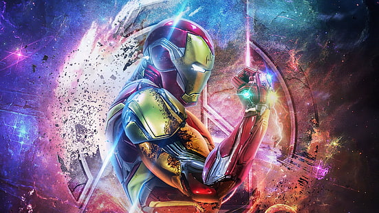 The Avengers, Avengers EndGame, Infinity Gauntlet, Iron Man HD wallpaper