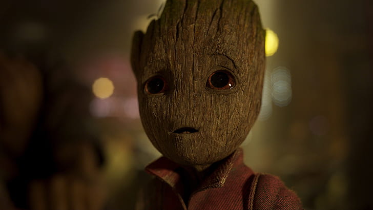 Guardians of the Galaxy Baby Groot, Guardians Of The Galaxy Vol 2, HD wallpaper