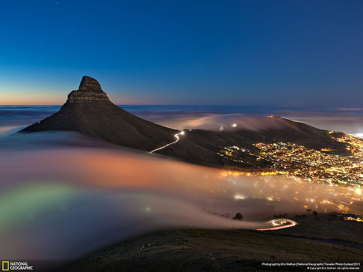 Cape Town Fog-National Geographic Wallpaper, National Geographic Channel wallpaper