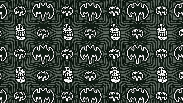 HD wallpaper: Batman logo, abstract, cartoon, Gothic, pattern, floral  pattern | Wallpaper Flare