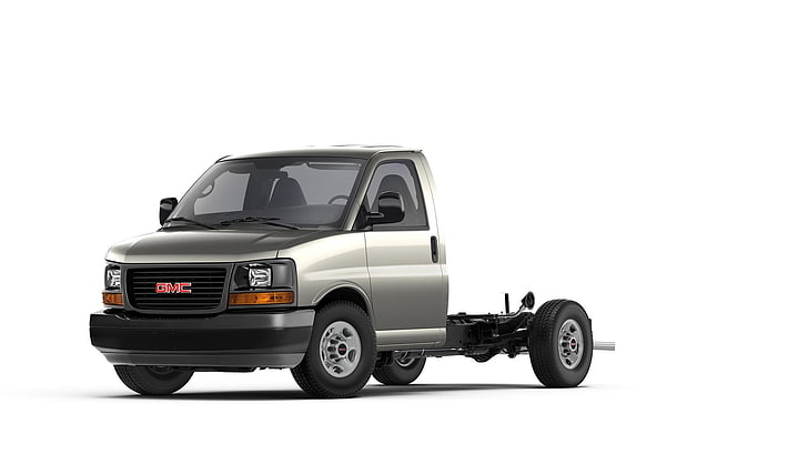 GMC Savana Cargo Van, 2016 gmc_savana cutaway van, mode of transportation, HD wallpaper