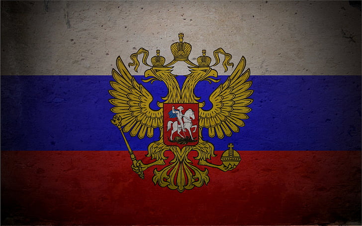 federation, flags, russia, russian, HD wallpaper